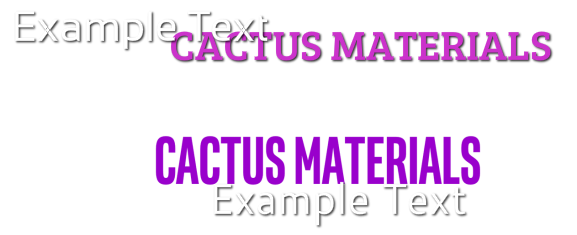 Cactus Materials